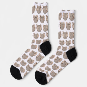 Pottery Making Hands Socks