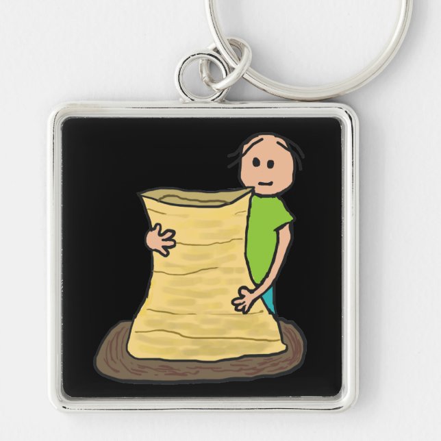 Pottery Making Key Ring (Front)