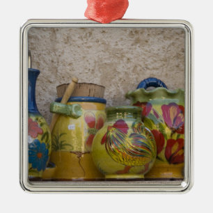 Pottery, Moustiers-Sainte-Marie, Provence, Metal Tree Decoration