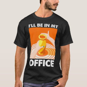 Pottery Office Ceramics Pot Clay Handmade Kiln Gif T-Shirt