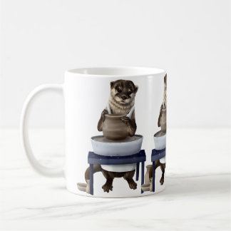 Pottery Otter Coffee Mug