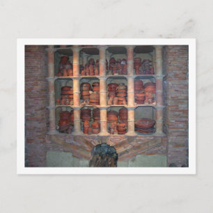 Pottery oven from Graufesenque, c.150 BC (photo) Postcard