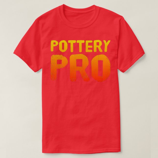 Pottery Pro 3 T-Shirt (Design Front)