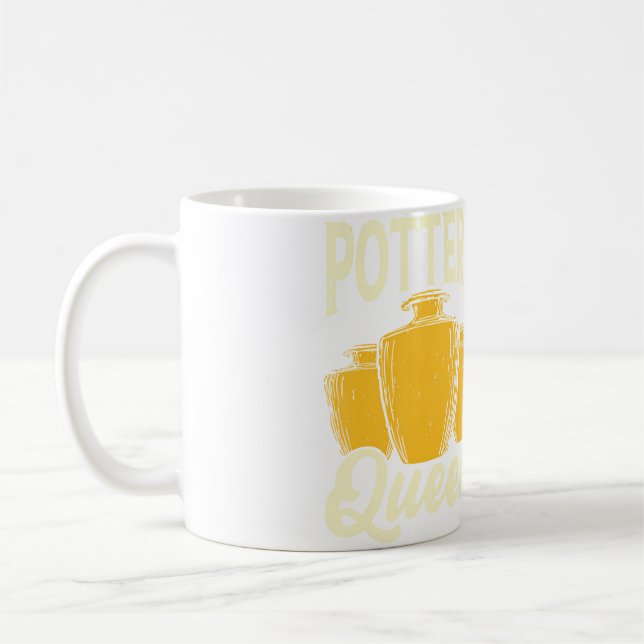 Pottery Queen Coffee Mug (Left)