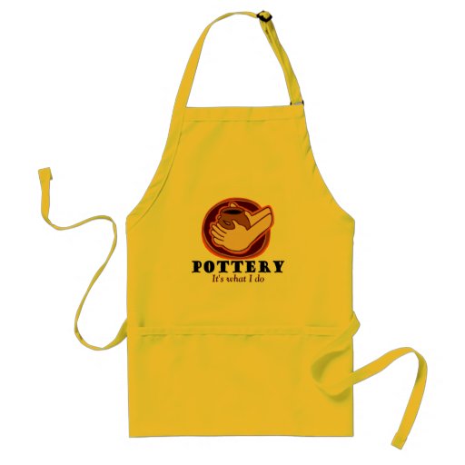 Image of Pottery T-shirts and Gifts. Standard Apron