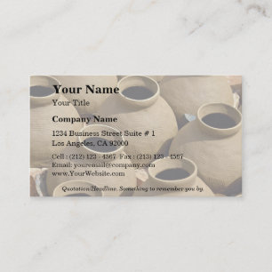 Pottery Village, Ashanti Region, Ghana Business Card