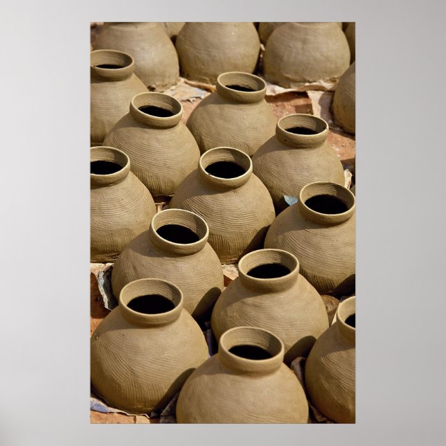 Pottery Village, Ashanti Region, Ghana Poster (Front)