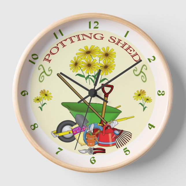 Potting Shed Clock (Front)
