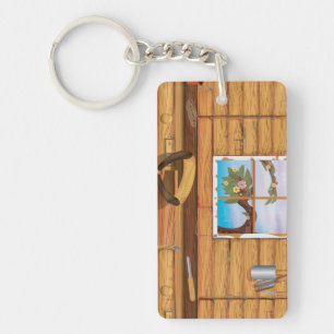 Potting Shed Key Ring