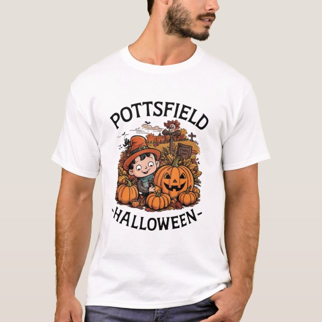 Pottsfield - Halloween T-Shirt (Front)