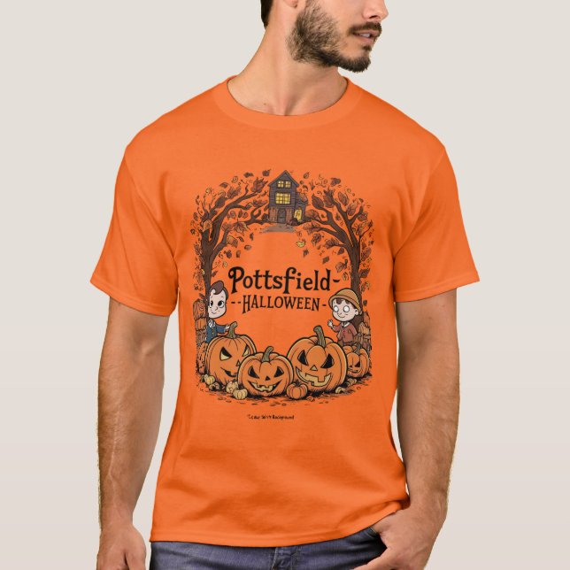 Pottsfield - Halloween T-Shirt (Front)