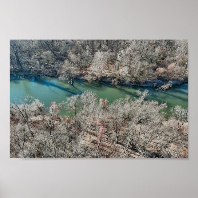 Pottstown Schuylkill River PA Poster (Front)