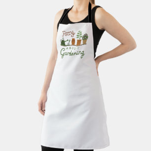 Potty About Gardening Design Apron