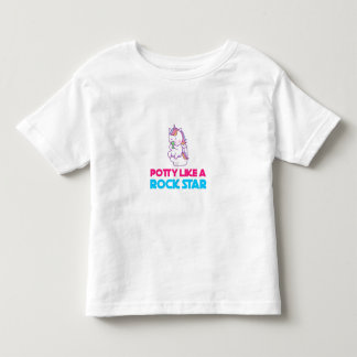 potty like a rock star toddler T-Shirt
