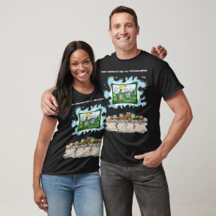 Potty Mouth Satirical Humor Dark T-Shirt