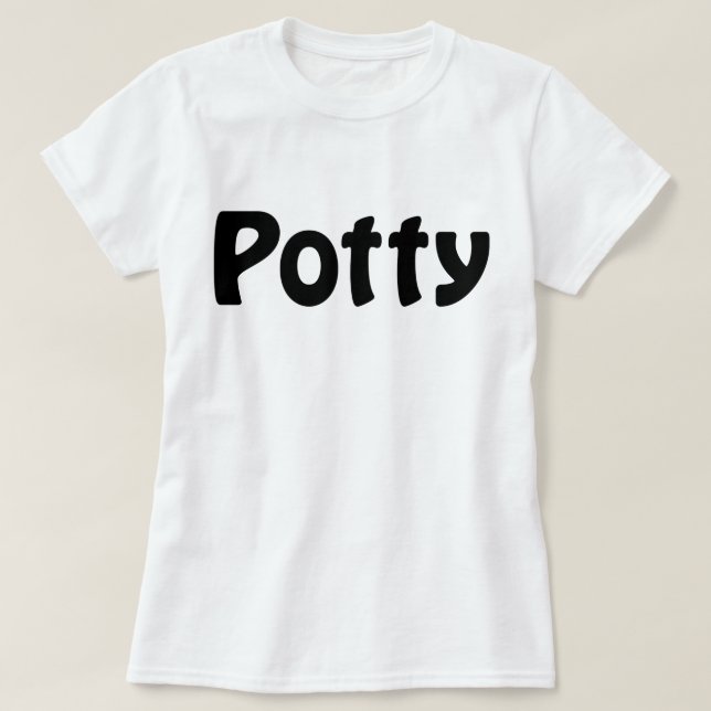 Potty T-Shirt (Design Front)