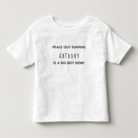 Potty Trained Personalised Name
