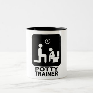 Potty Trainer Mug - White