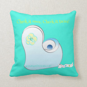 Potty Training Poop~A~Doo Pillow