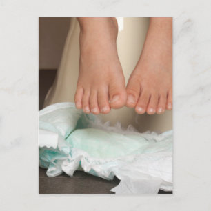 Potty training postcard