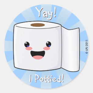 Potty Training Reward Petey TP Stickers
