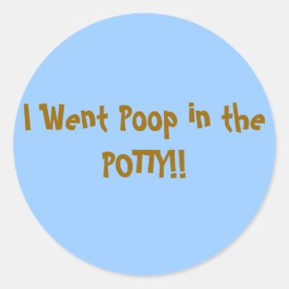 Potty Training stickers