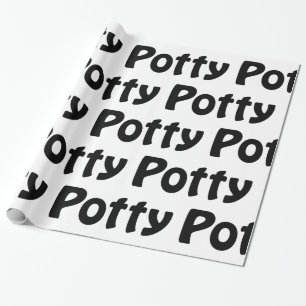 Potty Wrapping Paper