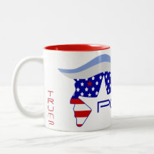 POTUS19 Trump 2020 Two-Tone Coffee Mug