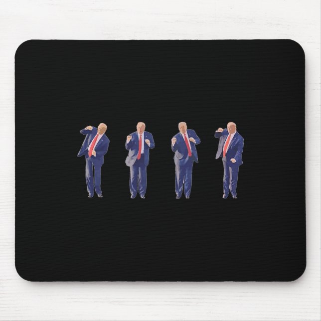 Potus 45 Dance President Donald Trump 47th Usa Pre Mouse Mat (Front)