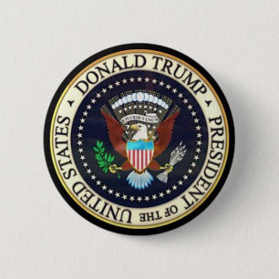 POTUS Donald J. Trump 6 Cm Round Badge