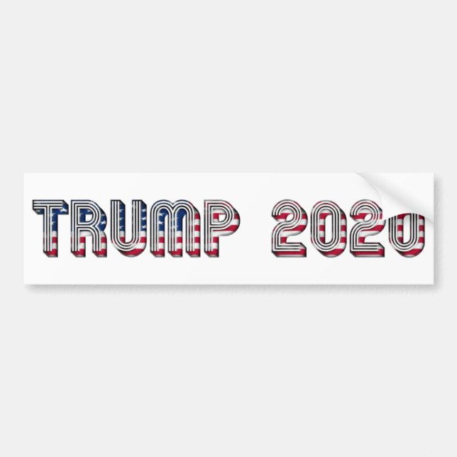 POTUS Donald Trump Presidential Candidate 2020 Bumper Sticker (Front)