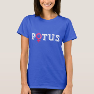 POTUS Hillary '16 (female gender symbol) T-Shirt