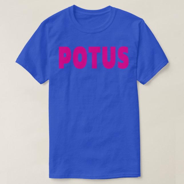 POTUS Pink Front TShirt (Design Front)
