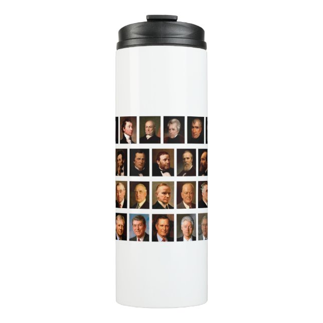POTUS Portraits Thermal Tumbler (Front)