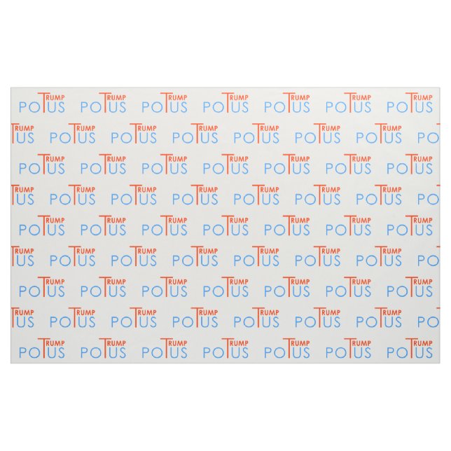 POTUS Trump Fabric (Fat Quarter)