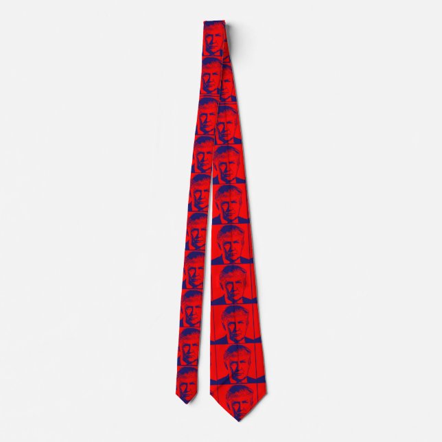 POTUS TRUMP GEAR MAGA MAKE AMERICA GREAT AGAIN TIE (Back)