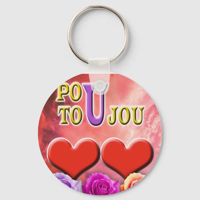 Pou Toujou Key Ring (Front)