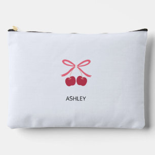 Pouch Sweet Cherry Bow Cute iliustration