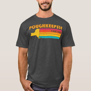 Poughkeepsie New York Vintage Distressed Souvenir T-Shirt