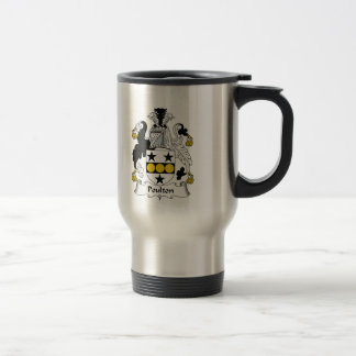 Poulton Family Crest Travel Mug