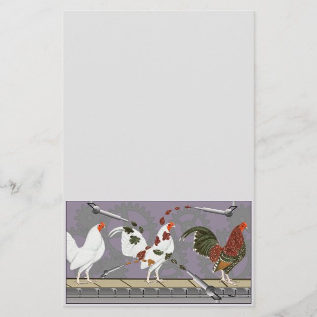 Poultry Painter Stationery (Front)