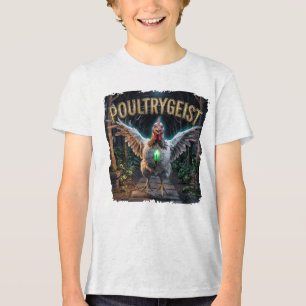 Poultrygeist Photographic – Poultry Poltergeist Tri-Blend Shirt
