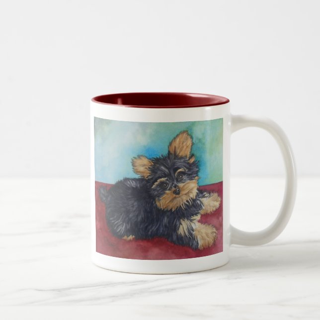 Pounce Two-Tone Coffee Mug (Right)