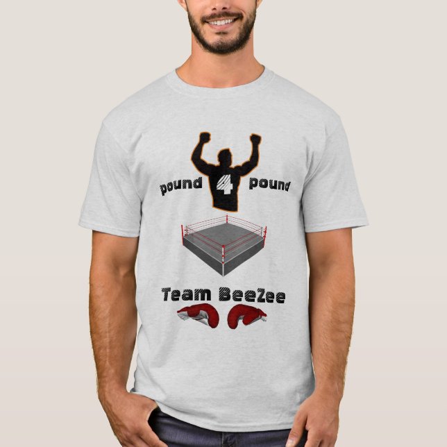 pound 4 pound T-Shirt (Front)