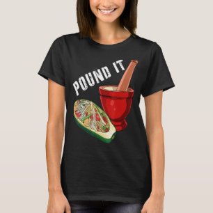 POUND IT Green Spicy Thai Papaya Salad TEE T KHMER