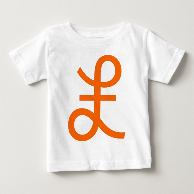 Pound Sign Baby T-Shirt (Front)