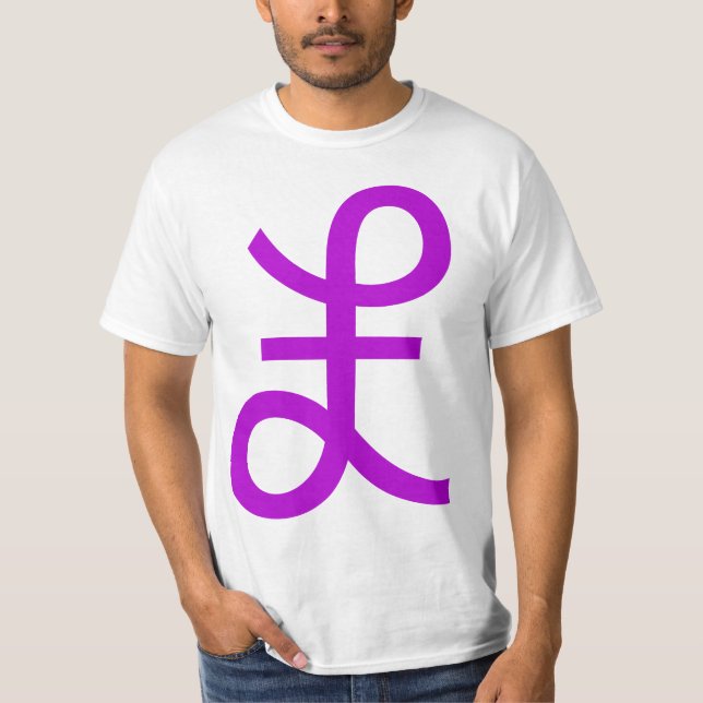 Pound Sign - Purple T-Shirt (Front)