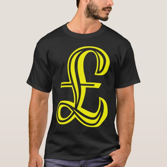 Pound Sign - Yellow T-Shirt (Front)