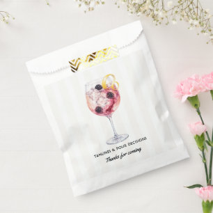 Pour Decisions Coastal Bachelorette Favour Bags