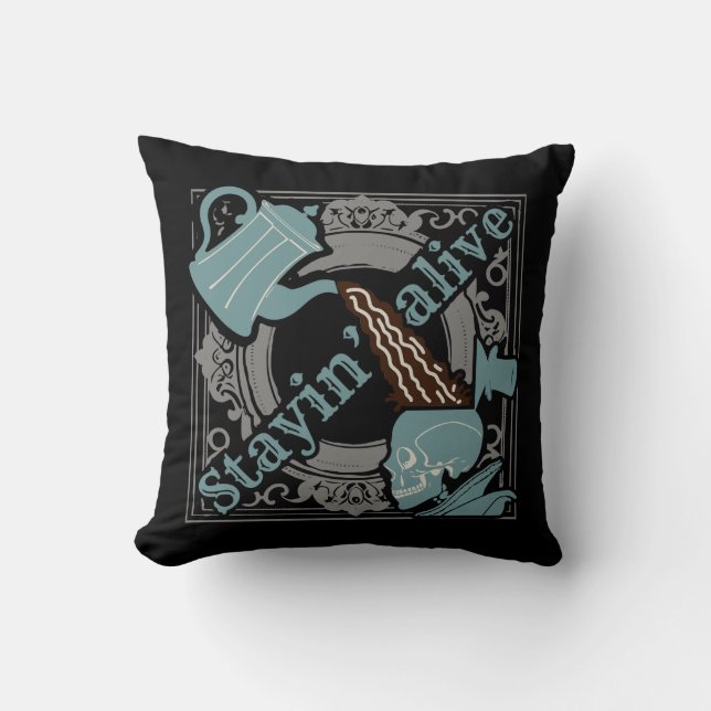 Pour the coffee in! cushion (Front)